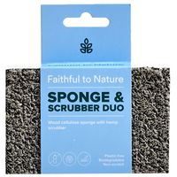 Faithful to Nature Sponge & Scrubber Duo